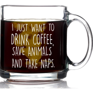 Glass Coffee Mug