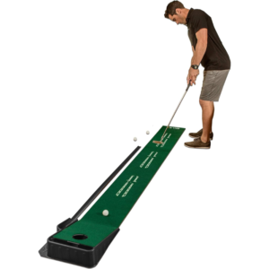 Accelerator Pro Indoor Putting Green with Ball Return