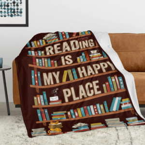 Book Lovers Gifts Blanket