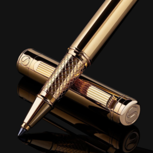 Scriveiner Gold Rollerball Pen